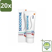 Sensodyne 20 x - Tandpasta - Gevoeligheid & Tandvlees - Extra Fresh - 75 ml - Grootverpakking - Tandpasta Gevoelige Tanden - Tandvleesproblemen - Tandplak - Gevoelige Tanden - Tandvleesverzorging