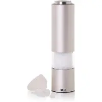 AdHoc Peper- of Zoutmolen eMill.3 Elektrisch Lichtgrijs 21,5 cm