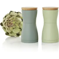 AdHoc Peper- en zoutmolen Adhoc Twin Groen (Set van 2)
