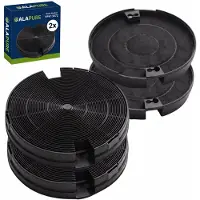 Alapure 2x Koolstoffilter voor Bosch 653729 / 00653729 / DHZ5195