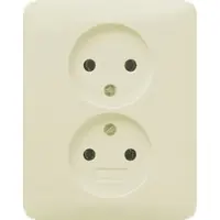 Gira wcd 79801 dubb 2pol steek inb creme