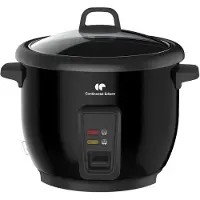 Continental Edison Rice cooker - - CECR18B - 700 W - 1.8 L - With steam basket - Keep warm function - Stainless steel