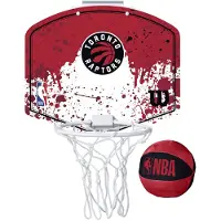 Wilson Team Mini Hoop Nba Nuggets Set Met Bal En Mini Basketbalbord Veelkleurig