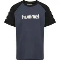 Hummel kindersportshirt met Hmljr-logo, T-shirt met korte mouwen 229742