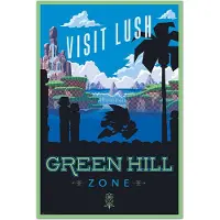 Grupo Erik Poster Sonic The Hedgehog - Visit Lush Green Hill Zone 61x91,5cm