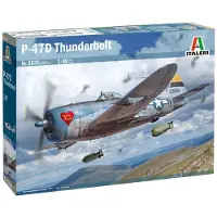Italeri Modelbouwpakket Vliegtuigen - 2835 Republic P-47D Thunderbolt - Propeller Vliegtuig Plastic - 1:48 - Modelbouw