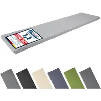 Garronda Bankkussen 160x40 cm – 4 cm dik – Waterafstotend & UV-bestendig – Lichtgrijs GD-AM-Dino