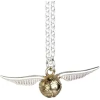 Noname HARRY POTTER - Sterling ZILVER Gouden Snaai Bedel Halsketting