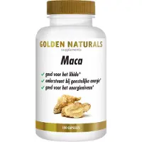 Golden naturals Maca (180 veganistische capsules)