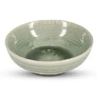 Salt & pepper Kom Cameo Green / Dark Brown 10 cm (Set van 4)