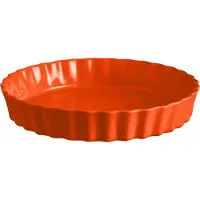 Emile Henry Taartvorm gekarteld hoog Toscane Ø32cm