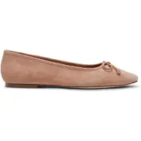 Steve madden Malinda Flat Shoes Tan Suede Size: 39 | Ballerina Shoes Outlet | Dames | Beige