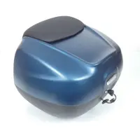 Piaggio Top case origine pour scooter 400 MP3 2022 CM277549 / 37L / Bleu Neuf