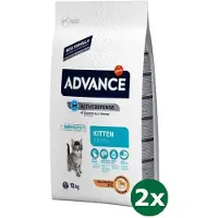 Advance cat kitten chicken / rice kattenvoer 2x 10 kg