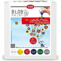Viva Decor Blob Verfset Luchtballonnen 6x90 ml