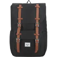 Herschel Rugzak 'Little America Mid' bruin / zwart / wit