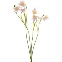 Emerald - Kunstbloem Kievitsbloem 52cm licht roze - Kunstplant voor binnen