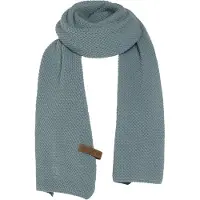 Knit Factory Jazz Sjaal - Stone Green - 200x30 cm