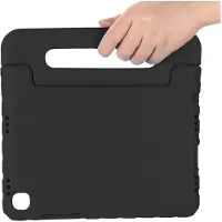 Just in Case tablet Hoes Kinderen geschikt voor Samsung Galaxy Tab S11 - Kinderhoes Tablet Classic - Zwart