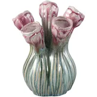 Ptmd - Vaas Annmarie - Paars - 17x17x23.5cm