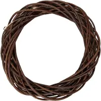 Clayre & Eef Krans Ø 40x7 cm Bruin Rotan