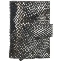 Charm London Leather Camberwell pasjeshouder snake black