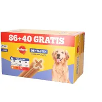 Pedigree Dentastix Large hondensnack vanaf 25 kg 86 + 40 gratis