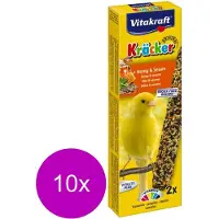 Vitakraft Kanarie Kracker Honing 2 in 1 - 10 stuks