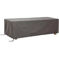 Perel Tuintafelhoes | | 225 x 105 x 75 cm (PP, Grijs)