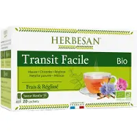 Herbesan Infusion Organic Transit Facile 20 Zakjes