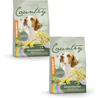 Fokker Country Groentemix Hondenvoer - 2 St à 6 kg