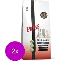Prins Fit-Selection Senior Gevogelte&Vlees - Hondenvoer - 2 x 2 kg