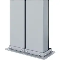 vidaXL Windscherm uittrekbaar 200x1200 cm rood