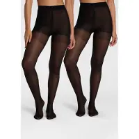 Sarlini Panty met elegante satijnglans (2 stuks)