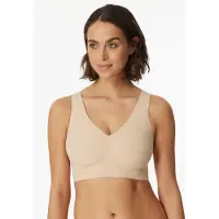 Schiesser BH ' Lasercut Invisible Soft ' sand