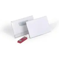 Durable naambadges met magneet (25 stuks)