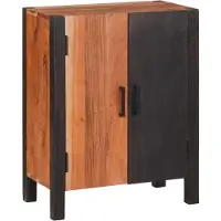 vidaXL Dressoir Bruin 55 x 30 x 75 cm Massief Acacia Hout