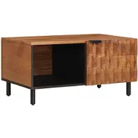 vidaXL Salontafel Bruin 80 x 50 x 40 cm Massief Mango Hout