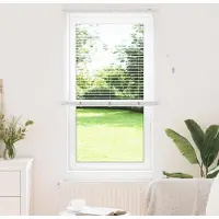 vidaXL Venetiaanse jaloezie Wit 175 x 70 cm 25 mm Aluminium