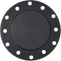 Nrg Horn Delete Plate Flush - Black