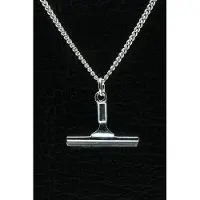 MOOYE ® - Collectie Zilveren Raamwisser ketting hanger
