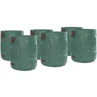 vidaXL Tuinafvalzakken 12 st 500 l Groen Polypropyleen