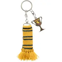 Harry Potter Hufflepuff sjaal Unisex Sleutelhanger - meerkleurig - Standard