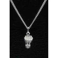 MOOYE ® - Collectie Zilveren Badminton shuttle ketting hanger