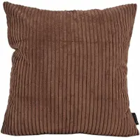 NOVÉE Sierkussen corduroy donker | 45 x 45 cm | polyester