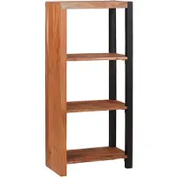 vidaXL Boekenplank Bruin 50 x 30 x 110 cm Massief Acacia Hout