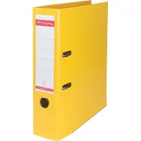 Pergamy Ordner A4 80 mm PP geel - 3 stuks