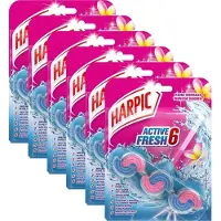 Harpic Toiletblok - Tropische Bloemen - 6 x 1 Stuk