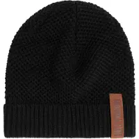 Knit Factory Jazz Beanie - Zwart - One Size