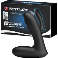 Pretty Love Pulserende Prostaat Vibrator met App-bediening - Archenemy - Ook voor g-spot stimulatie - Prostaat Vibrator - Anaal Vibrator - Anaal Toy - Vibrator - Seksspeeltjes - Sex Toys
